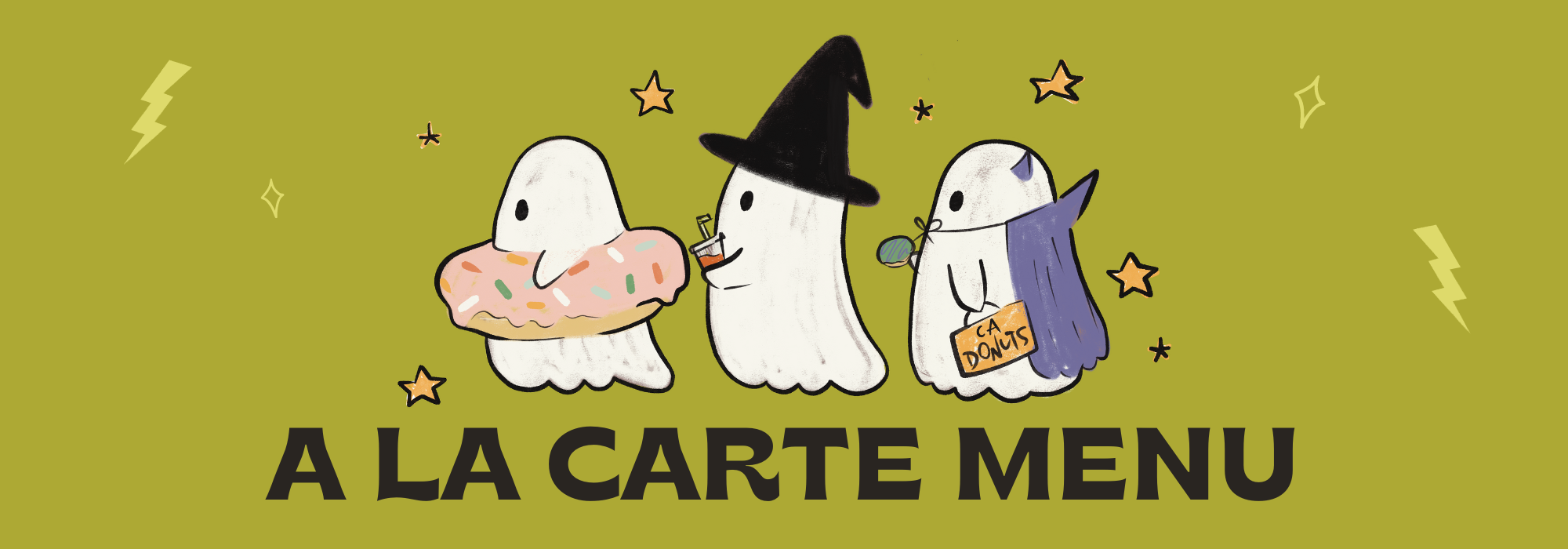 a la carte menu